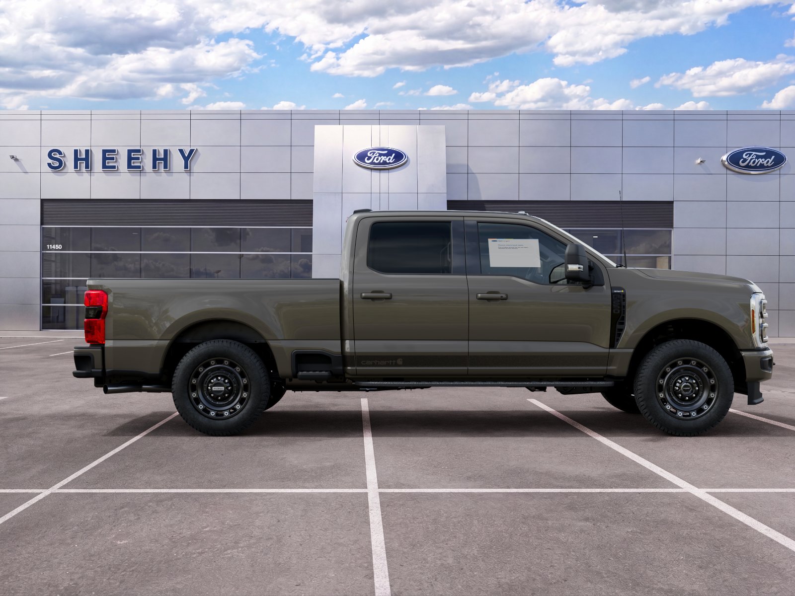 New 2027 Marsh Gray Metallic Ford F-250® XLT image 8