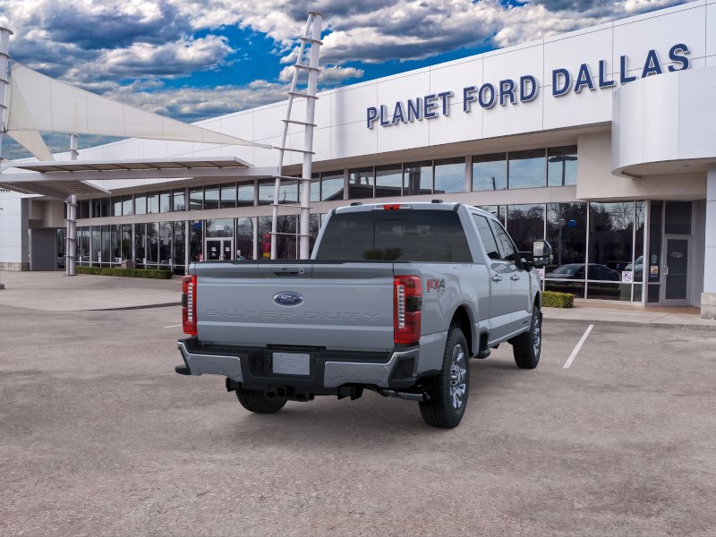 New 2026 Glacier Gray Metallic Tri-Coat Ford F-250 Lariat image 8