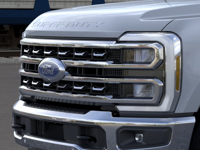 New 2026 Glacier Gray Metallic Tri-Coat Ford F-250 SRW LARIAT image 39
