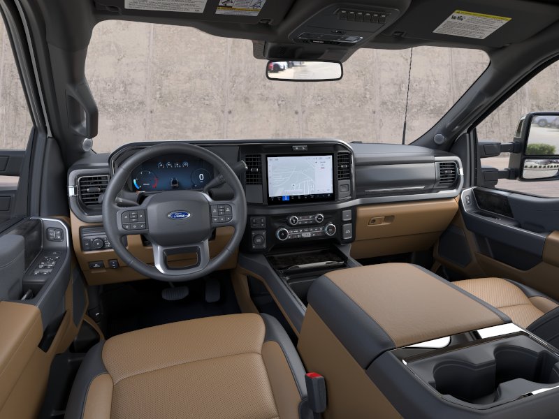 New 2026 Star White Metallic Tri-Coat Ford Lariat image 31