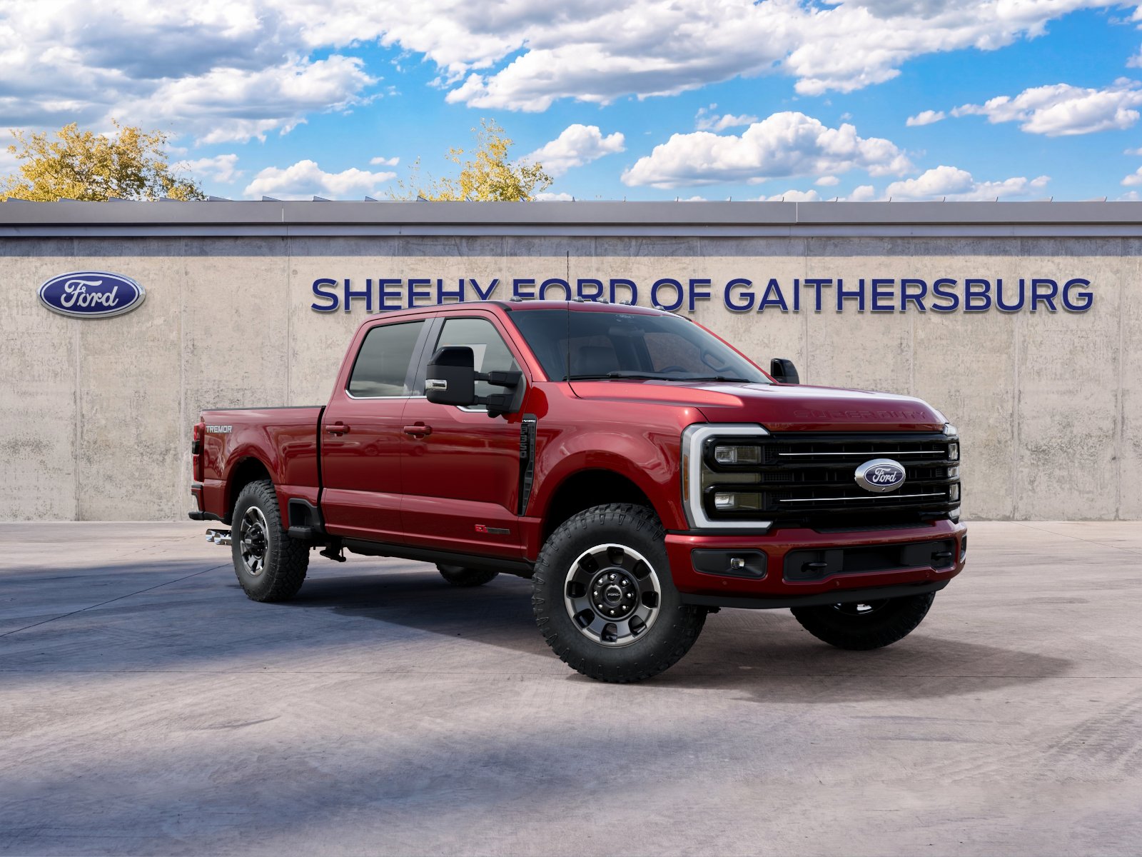 New 2027 Ruby Red Metallic Tinted Clearcoat Ford Platinum image 23