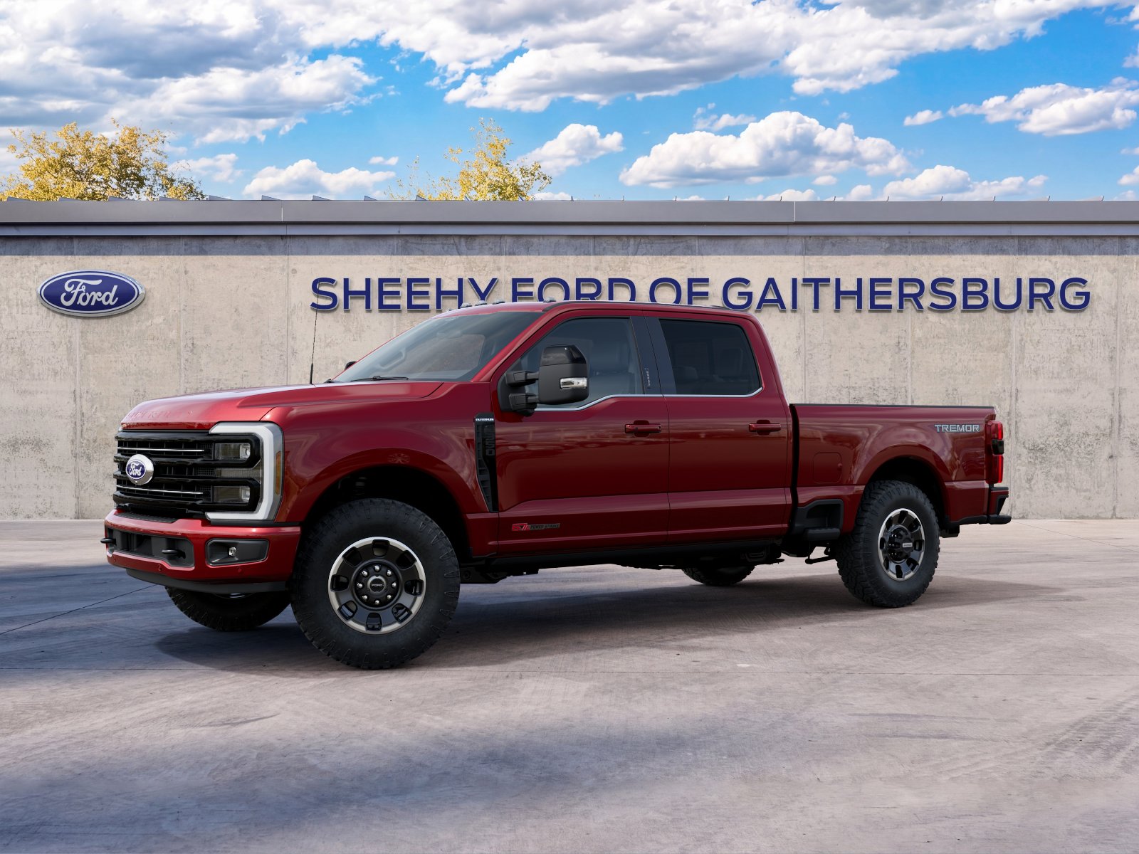 New 2027 Ruby Red Metallic Tinted Clearcoat Ford Platinum image 24