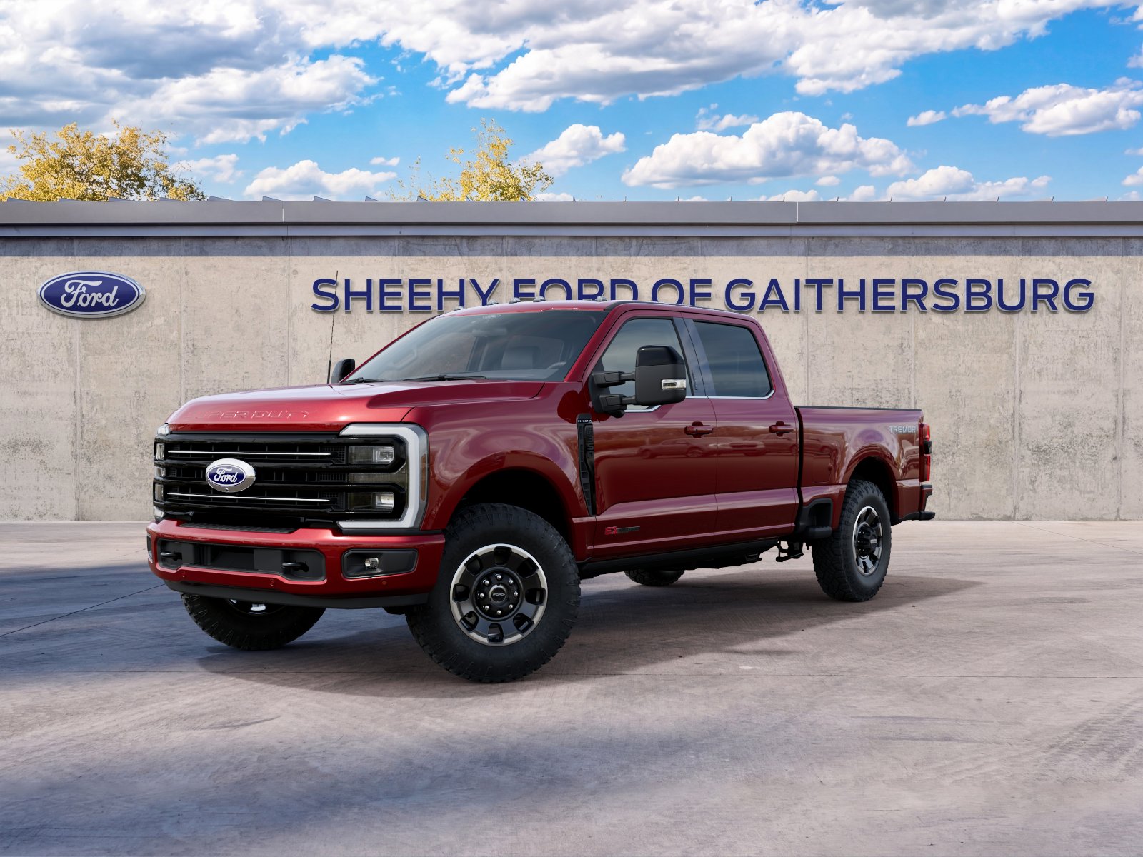 New 2027 Ruby Red Metallic Tinted Clearcoat Ford Platinum image 25