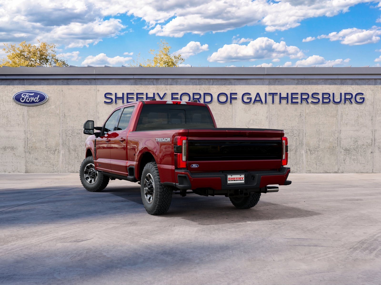 New 2027 Ruby Red Metallic Tinted Clearcoat Ford Platinum image 26