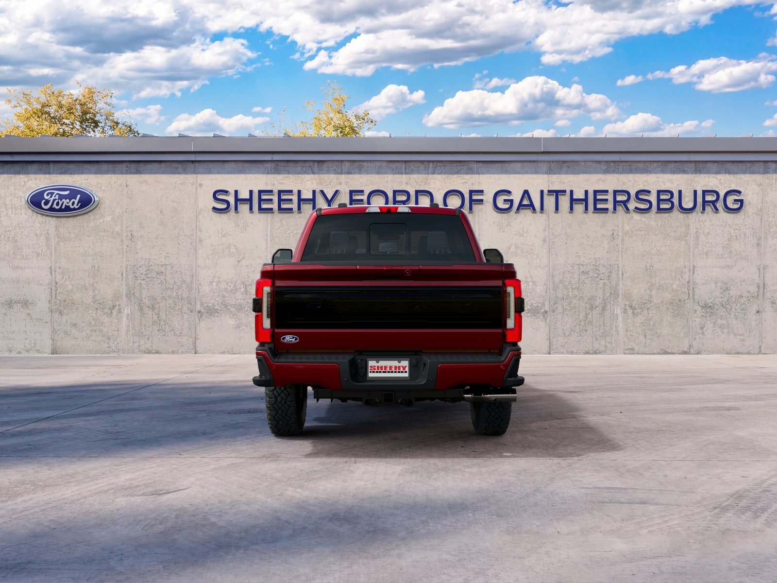 New 2027 Ruby Red Metallic Tinted Clearcoat Ford Platinum image 27