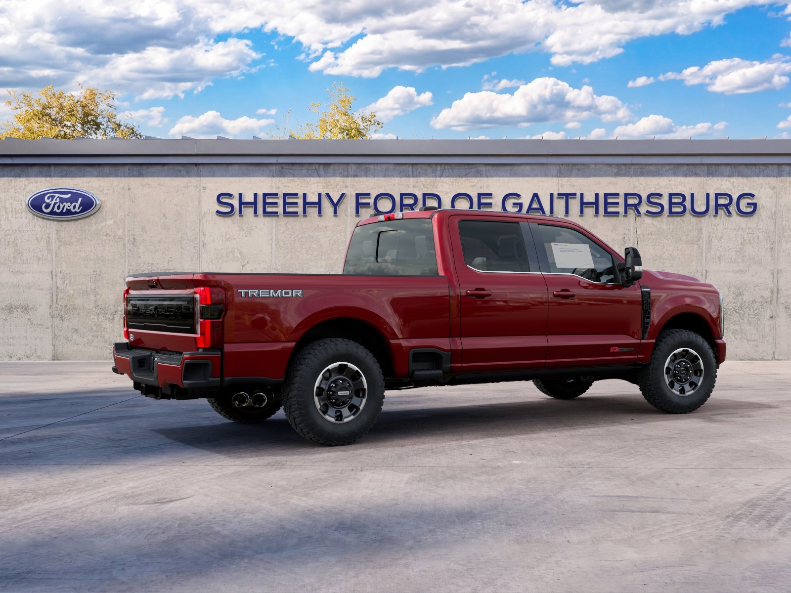 New 2027 Ruby Red Metallic Tinted Clearcoat Ford Platinum image 28