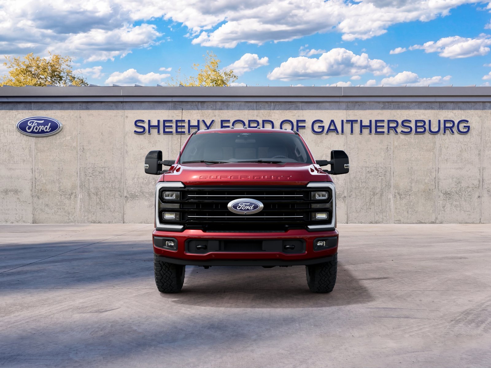 New 2027 Ruby Red Metallic Tinted Clearcoat Ford Platinum image 29