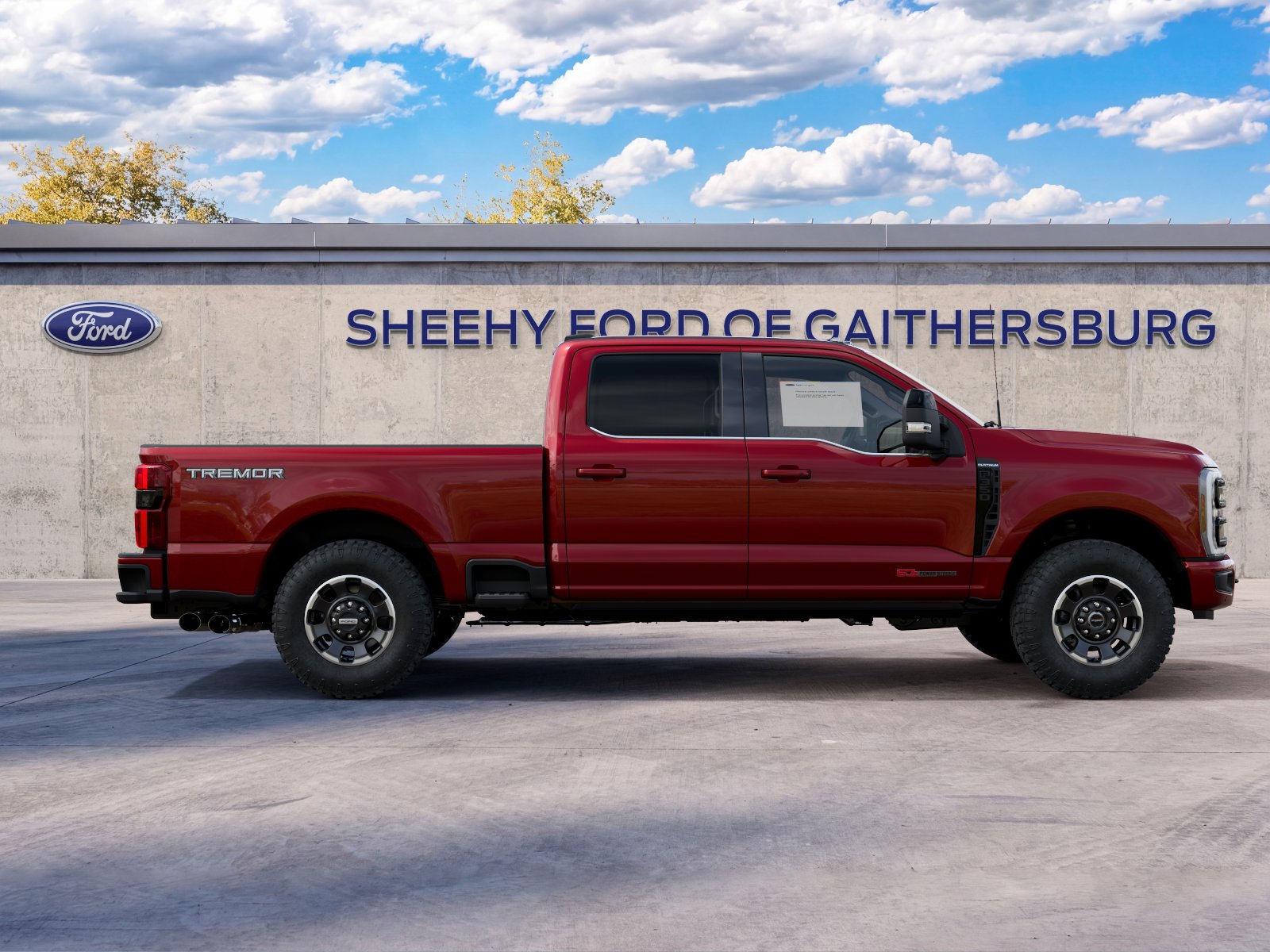 New 2027 Ruby Red Metallic Tinted Clearcoat Ford Platinum image 30