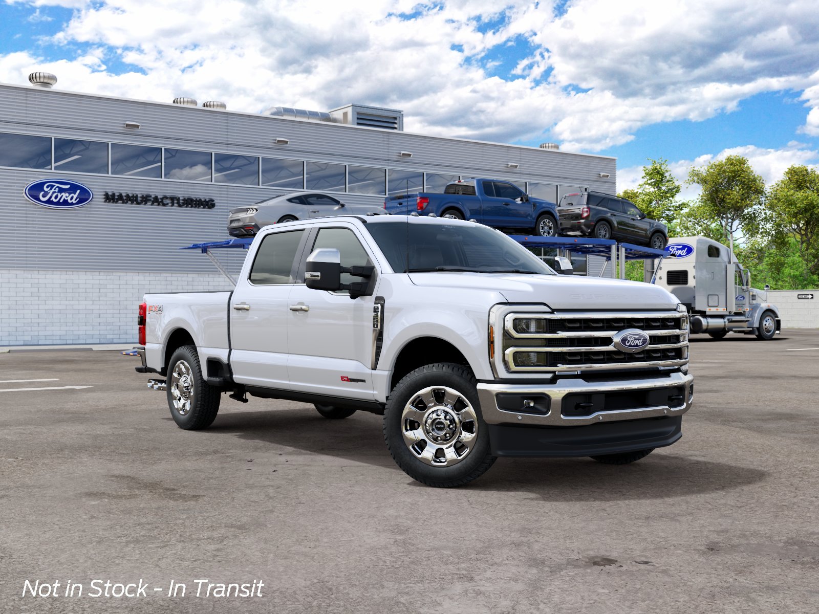 New 2027 White Ford King Ranch image 2