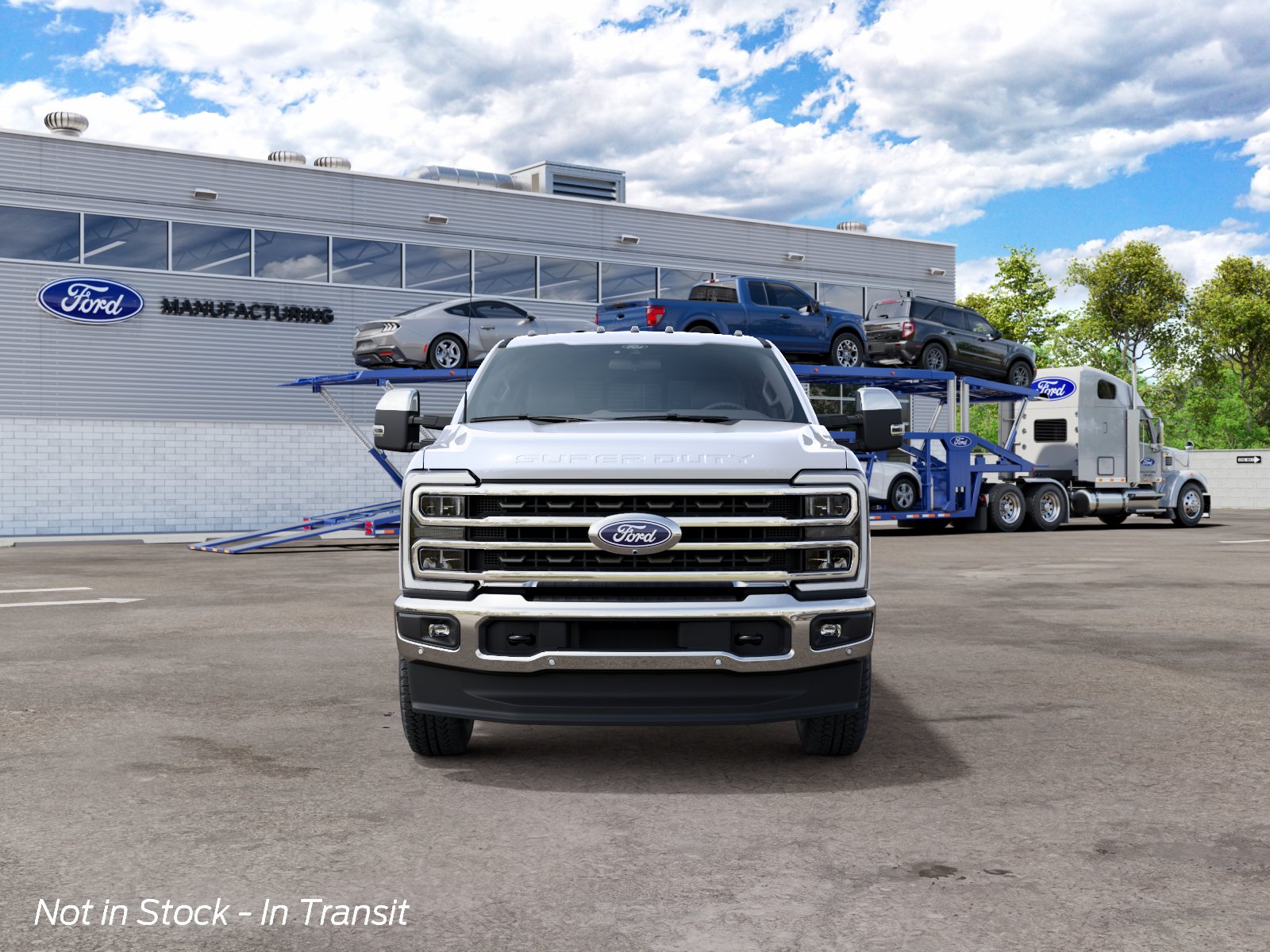 New 2027 White Ford King Ranch image 3
