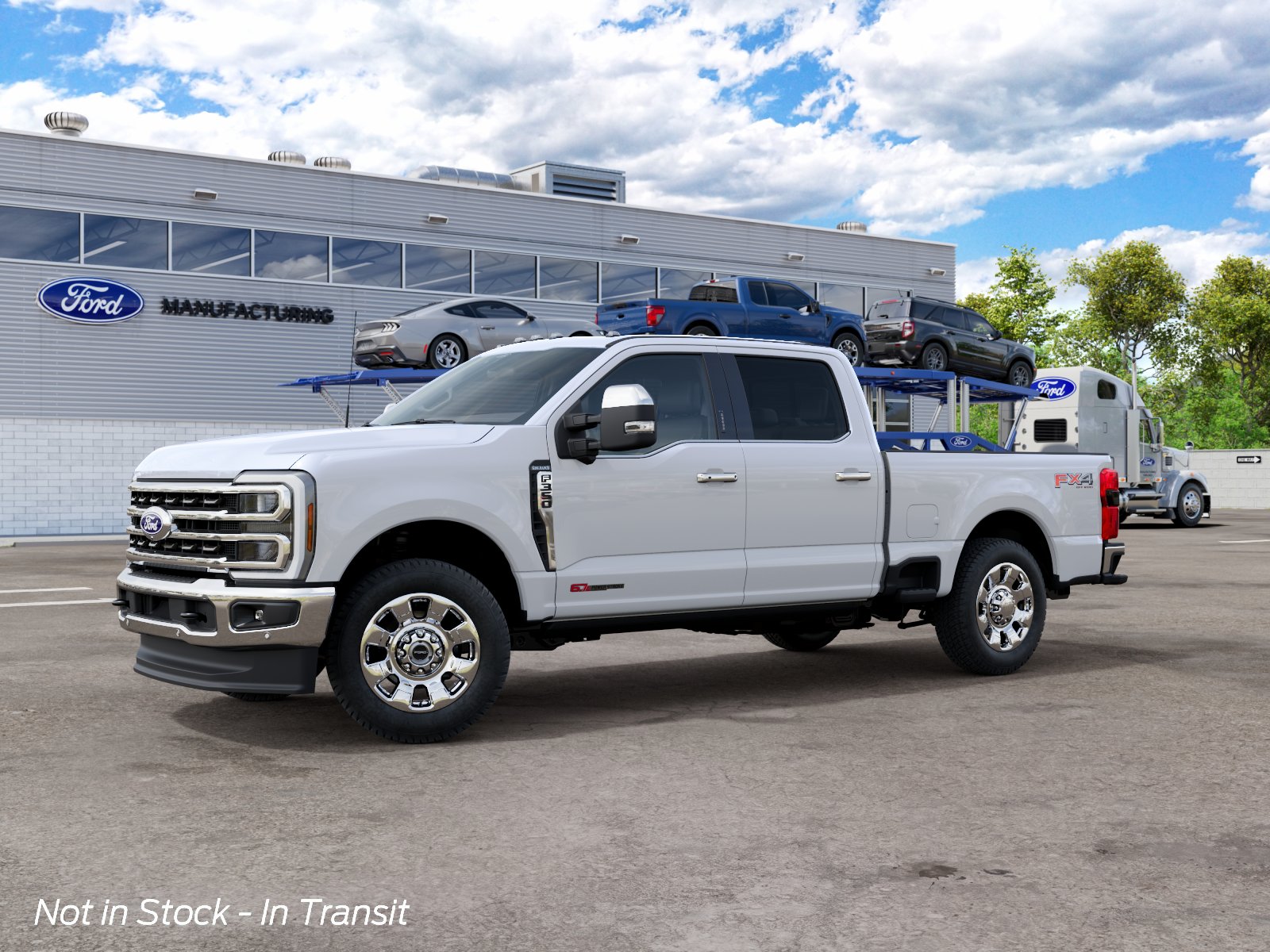 New 2027 White Ford King Ranch image 4