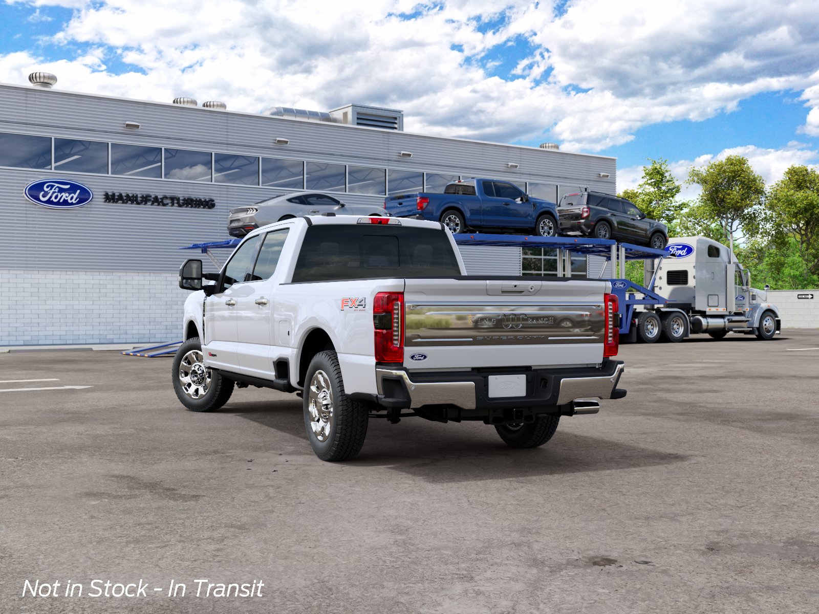 New 2027 White Ford King Ranch image 6