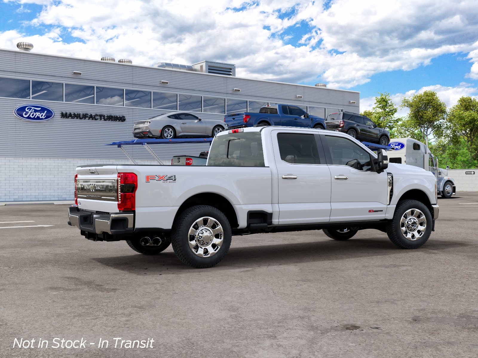 New 2027 White Ford King Ranch image 8