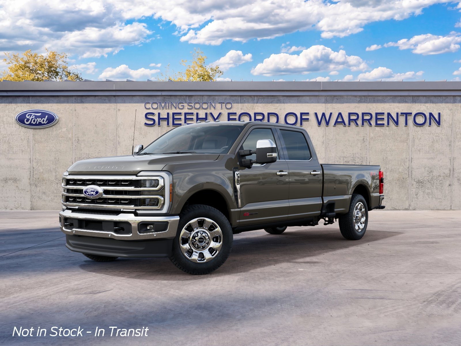 New 2027 Marsh Gray Metallic Ford F-350® King Ranch® image 4