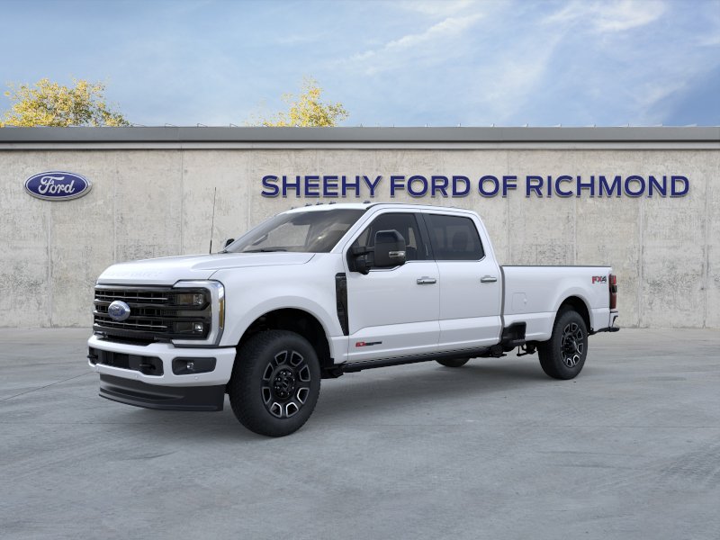New 2026 Star White Metallic Tri-Coat Ford F-350® Platinum® image 2