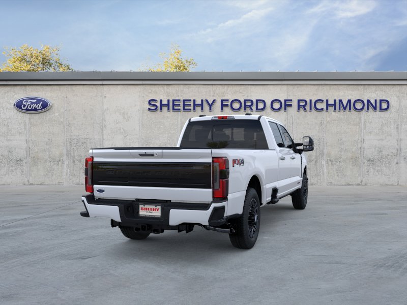 New 2026 Star White Metallic Tri-Coat Ford F-350® Platinum® image 8