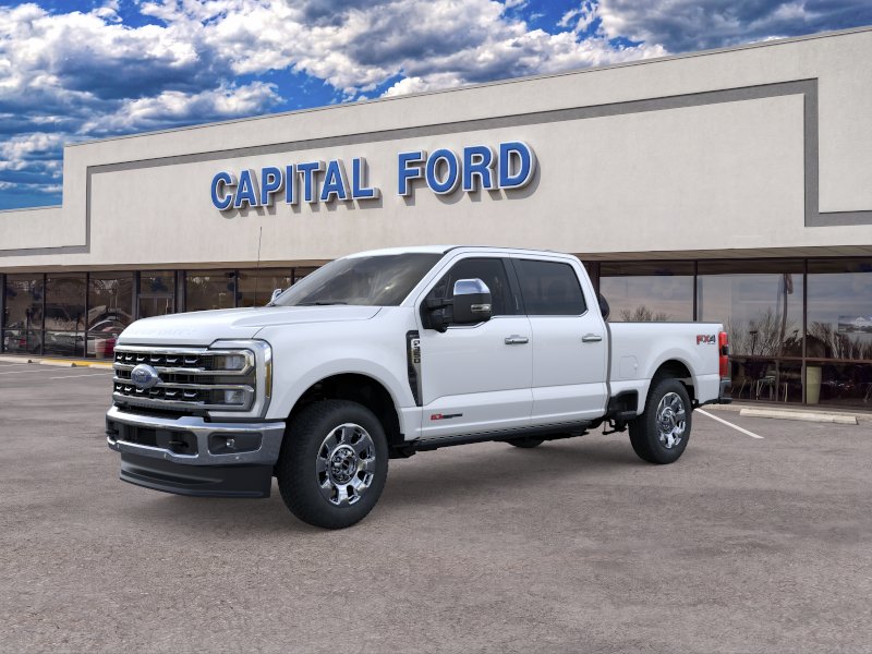 New 2026 Star White Metallic Tri-Coat Ford F-350® Lariat® image 23