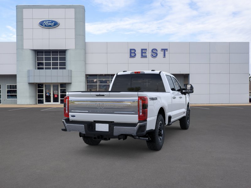 New 2026 Star White Metallic Tri-Coat Ford F-350® King Ranch® image 8