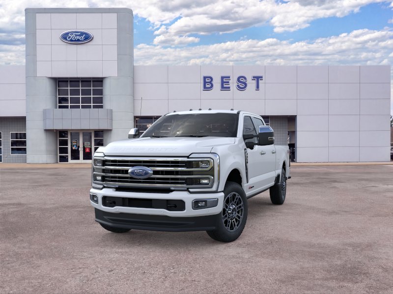New 2026 Star White Metallic Tri-Coat Ford F-350® Platinum® image 2