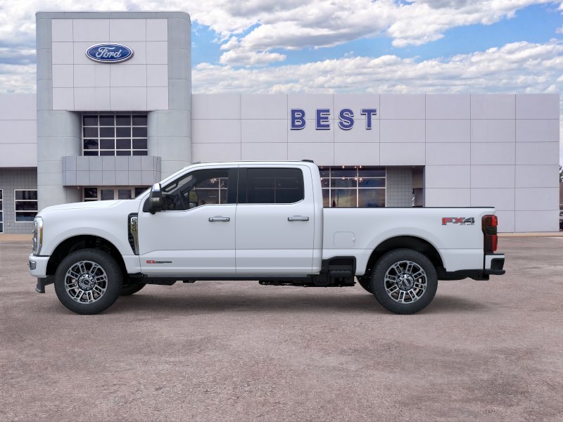 New 2026 Star White Metallic Tri-Coat Ford F-350® Platinum® image 3