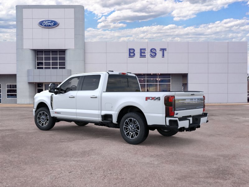 New 2026 Star White Metallic Tri-Coat Ford F-350® Platinum® image 4