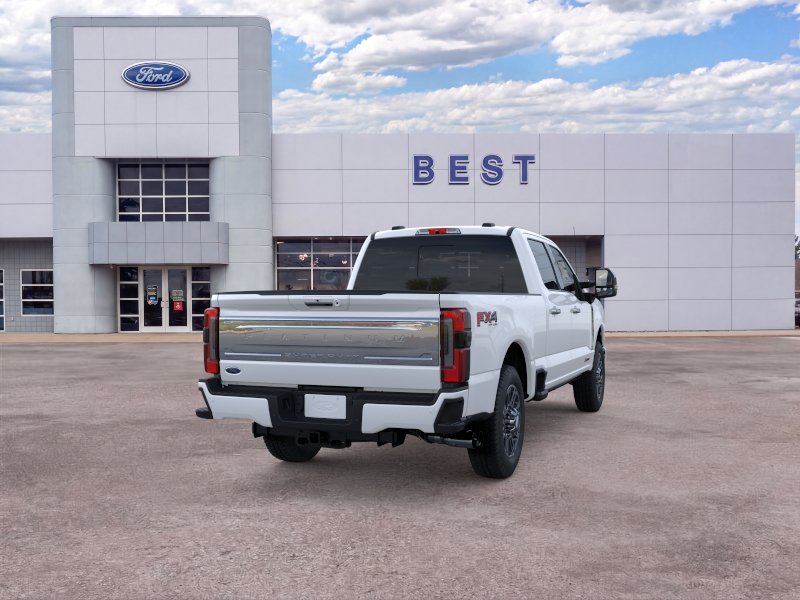 New 2026 Star White Metallic Tri-Coat Ford F-350® Platinum® image 8