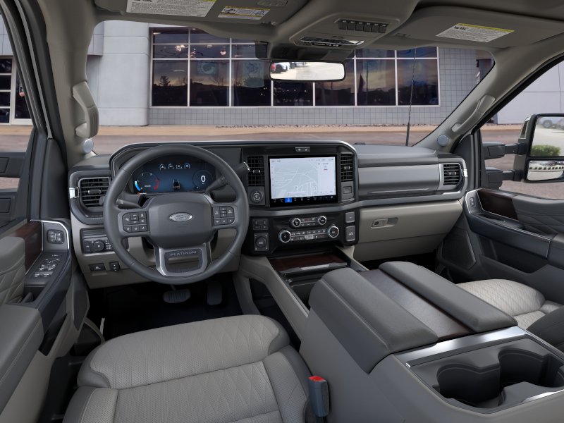 New 2026 Star White Metallic Tri-Coat Ford F-350® Platinum® image 9