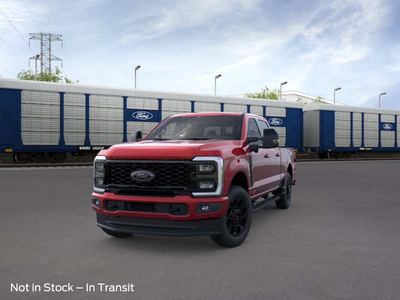 New 2026 Ruby Red Metallic Tinted Clearcoat Ford F-350® Lariat® image 2