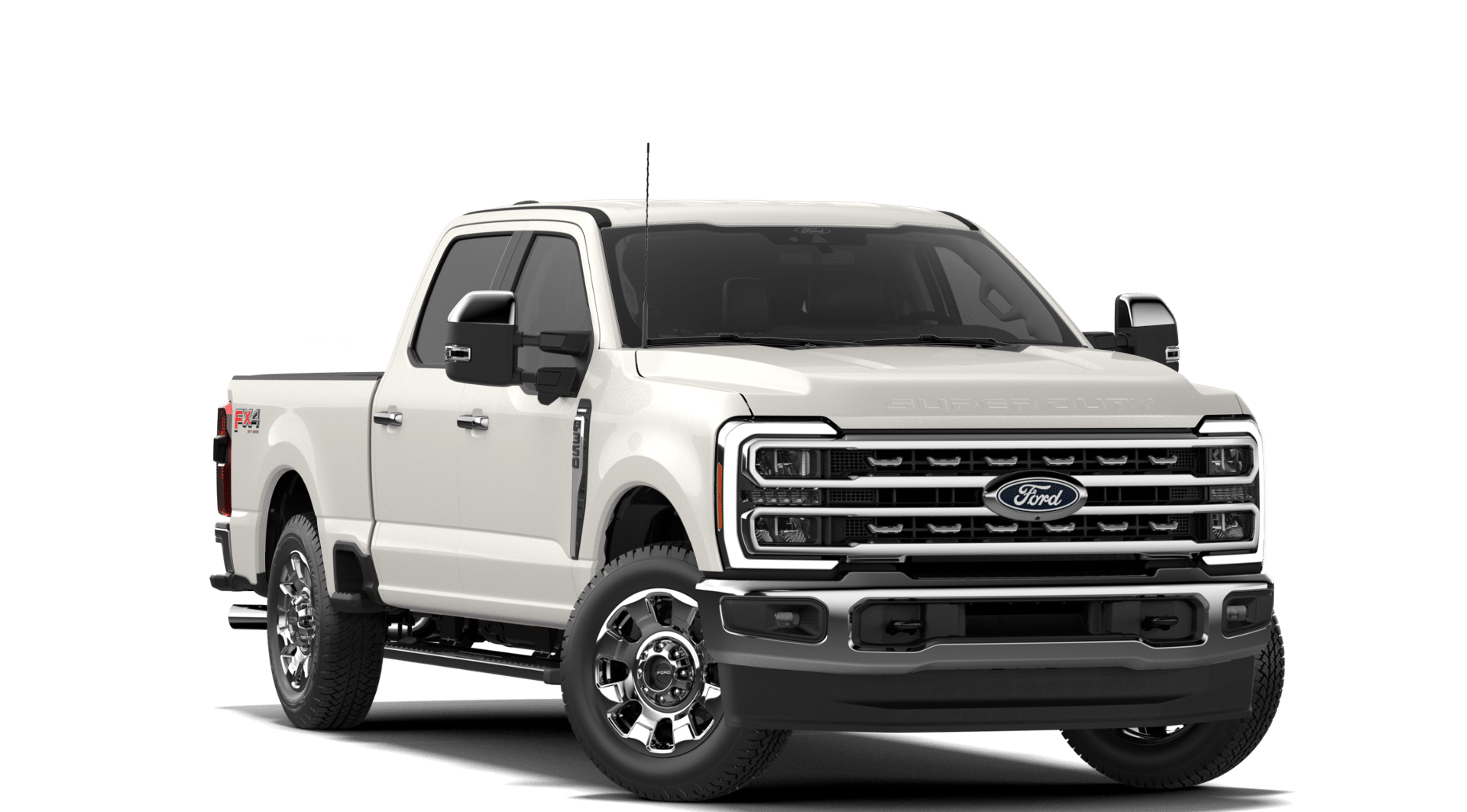 New 2027 Star White Metallic Tri-Coat Ford F-350® Lariat® image 4