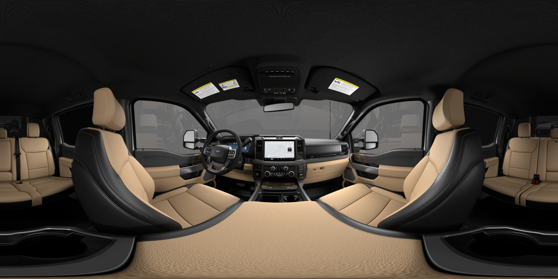 New 2027 Star White Metallic Tri-Coat Ford F-350® Lariat® image 8