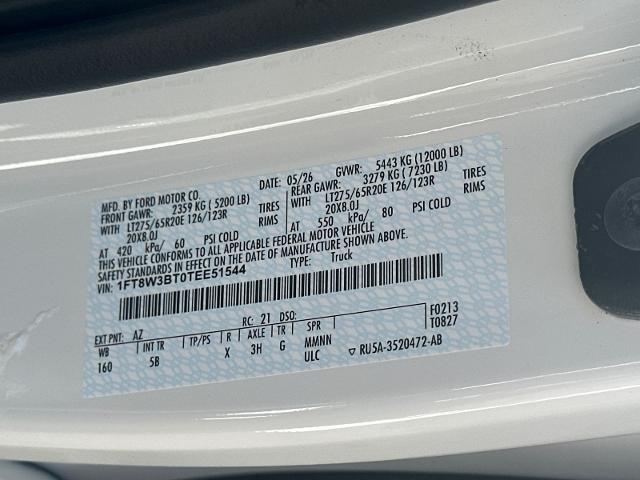 New 2026 Star White Metallic Tri-Coat Ford F-350® Lariat® image 68
