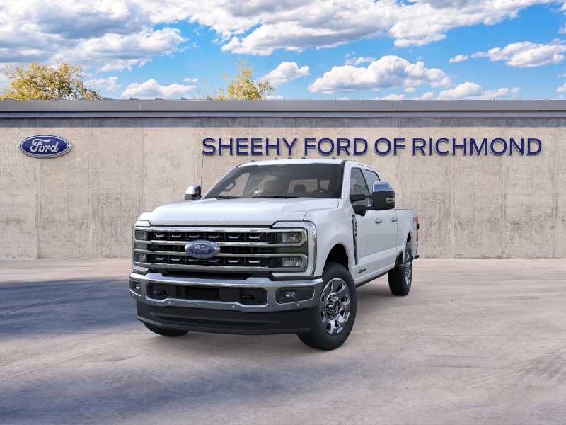 New 2026 Star White Metallic Tri-Coat Ford F-350® Lariat® image 3