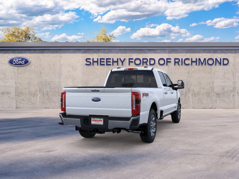 New 2026 Star White Metallic Tri-Coat Ford F-350® Lariat® image 8