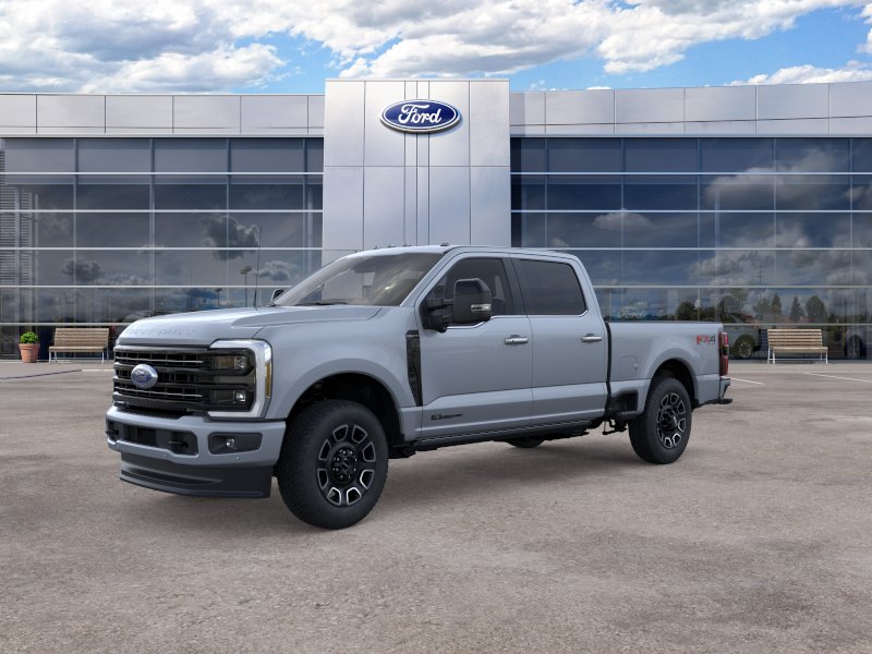 New 2026 Glacier Gray Metallic Tri-Coat Ford F-350 SRW Platinum image 23