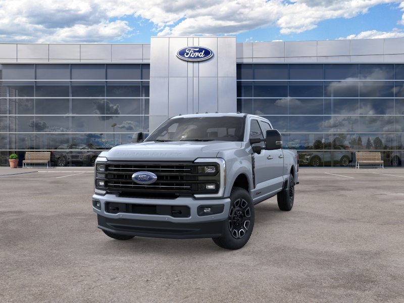 New 2026 Glacier Gray Metallic Tri-Coat Ford F-350 SRW Platinum image 24