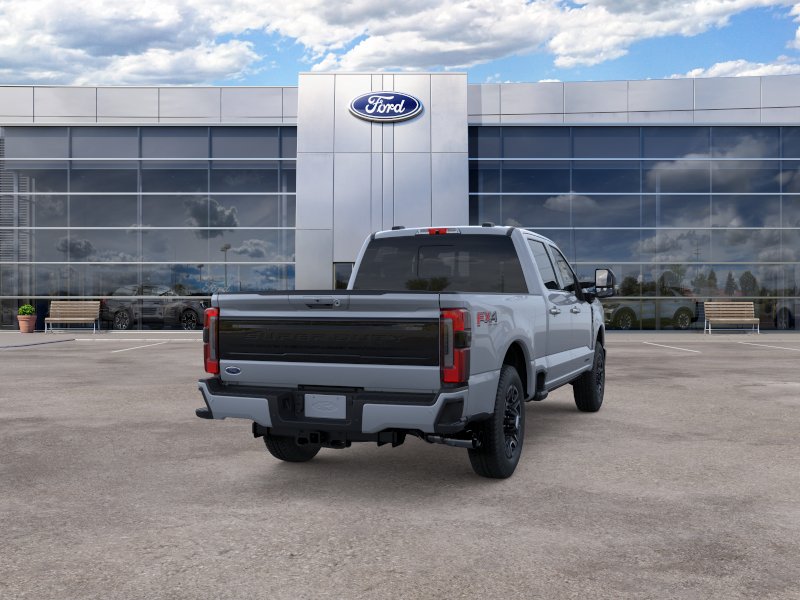New 2026 Glacier Gray Metallic Tri-Coat Ford F-350 SRW Platinum image 30