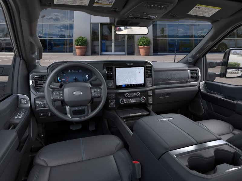 New 2026 Glacier Gray Metallic Tri-Coat Ford F-350 SRW Platinum image 31