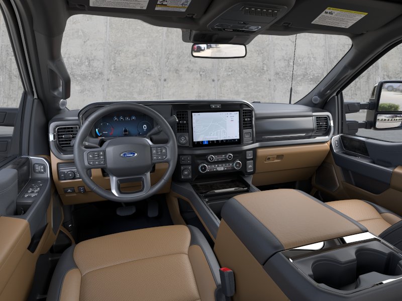 New 2026 Star White Metallic Tri-Coat Ford Lariat image 31