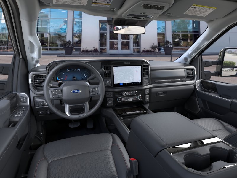 New 2026 Star White Metallic Tri-Coat Ford Lariat image 48