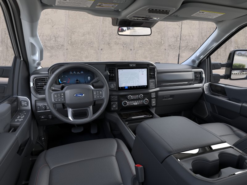 New 2026 Star White Metallic Tri-Coat Ford F-350® Lariat® image 9