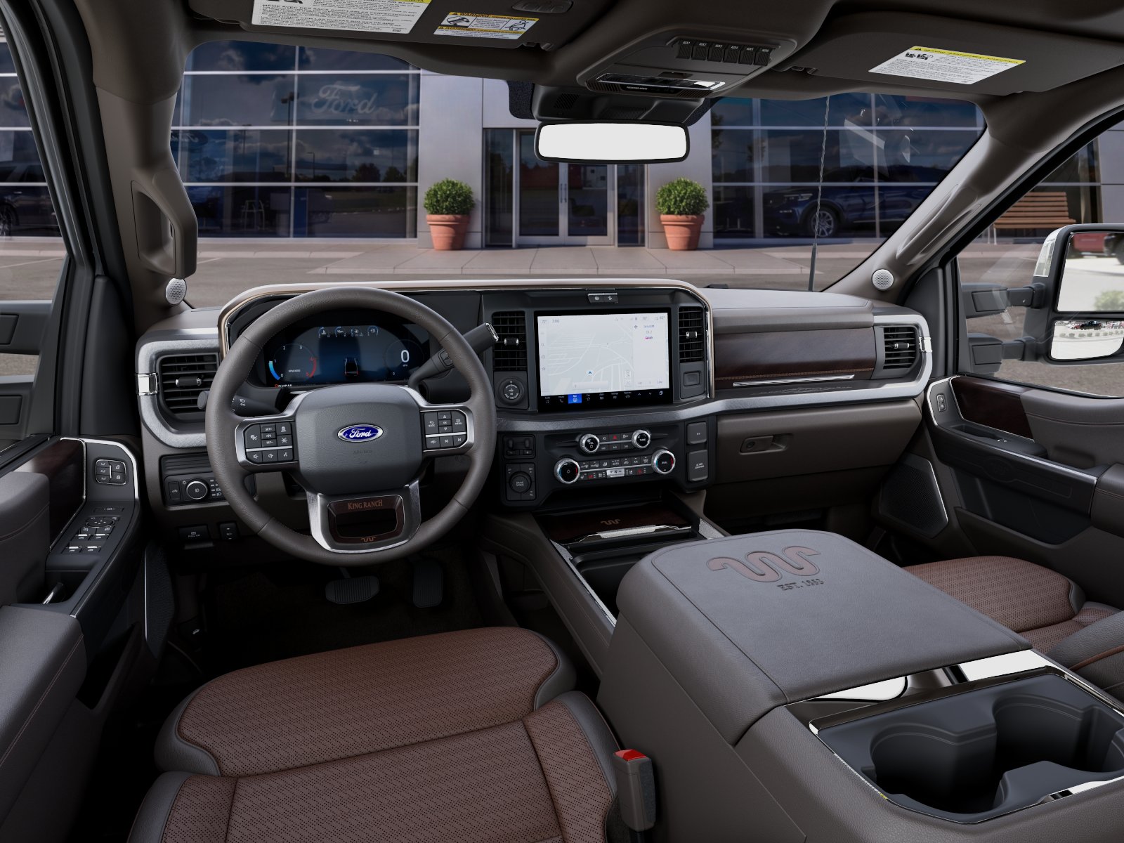 New 2027 Star White Metallic Tri-Coat Ford F-350® King Ranch® image 31