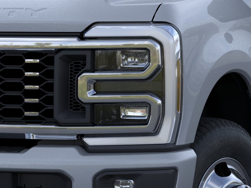 New 2026 Glacier Gray Metallic Tri-Coat Ford F-350® Platinum® image 18