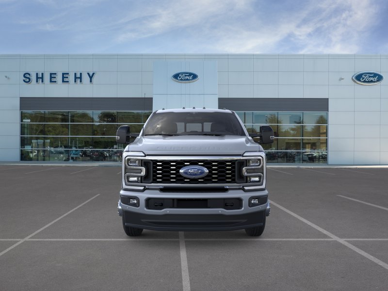 New 2026 Glacier Gray Metallic Tri-Coat Ford F-350® Platinum® image 2