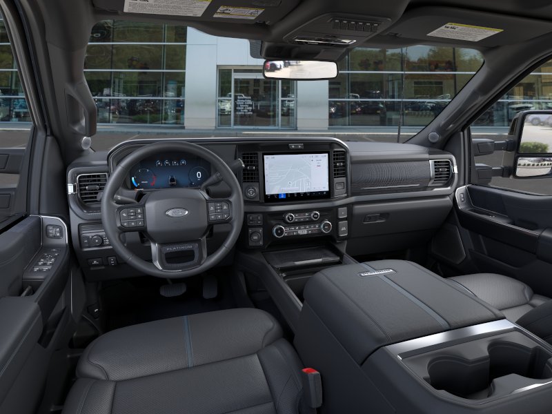 New 2026 Glacier Gray Metallic Tri-Coat Ford F-350® Platinum® image 9