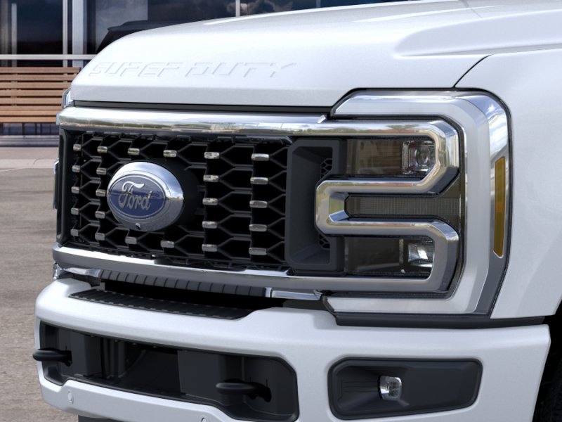 New 2026 Star White Metallic Tri-Coat Ford F-350® Platinum® image 39