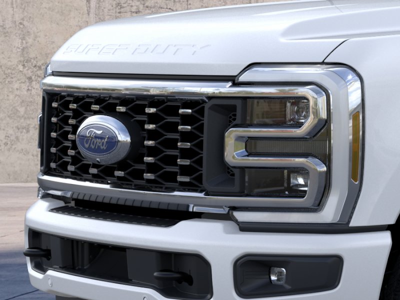 New 2026 Star White Metallic Tri-Coat Ford F-350® Platinum® image 17