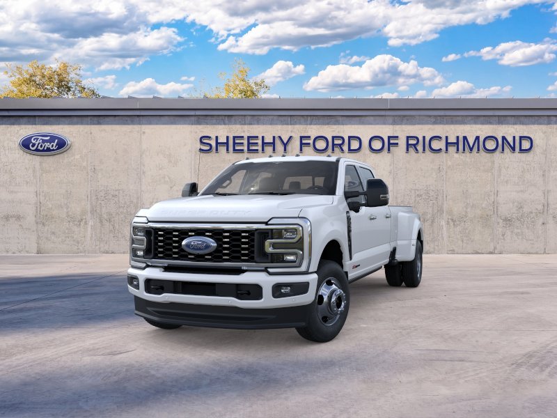 New 2026 Star White Metallic Tri-Coat Ford F-350® Platinum® image 3