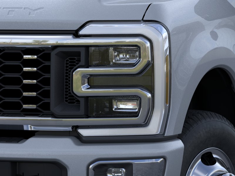 New 2026 Glacier Gray Metallic Tri-Coat Ford F-350 DRW Pickup Platinum image 40