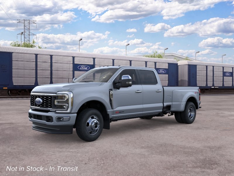 New 2026 Glacier Gray Metallic Tri-Coat Ford F-350 DRW Pickup Platinum image 23
