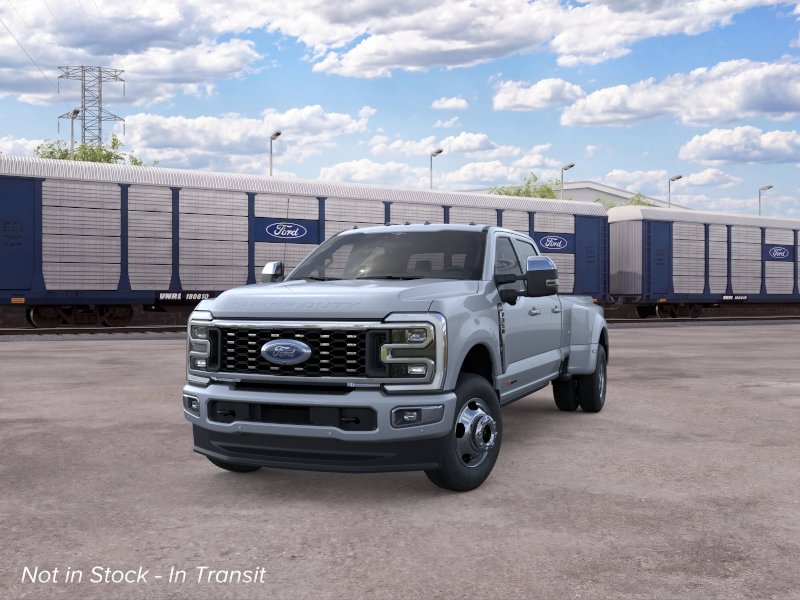 New 2026 Glacier Gray Metallic Tri-Coat Ford F-350 DRW Pickup Platinum image 24